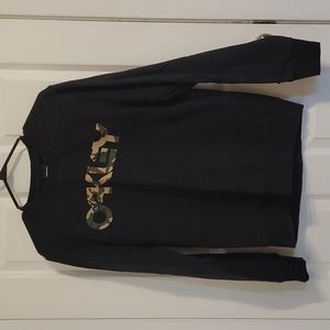 Oakley Sweatshirt Black Camo Large